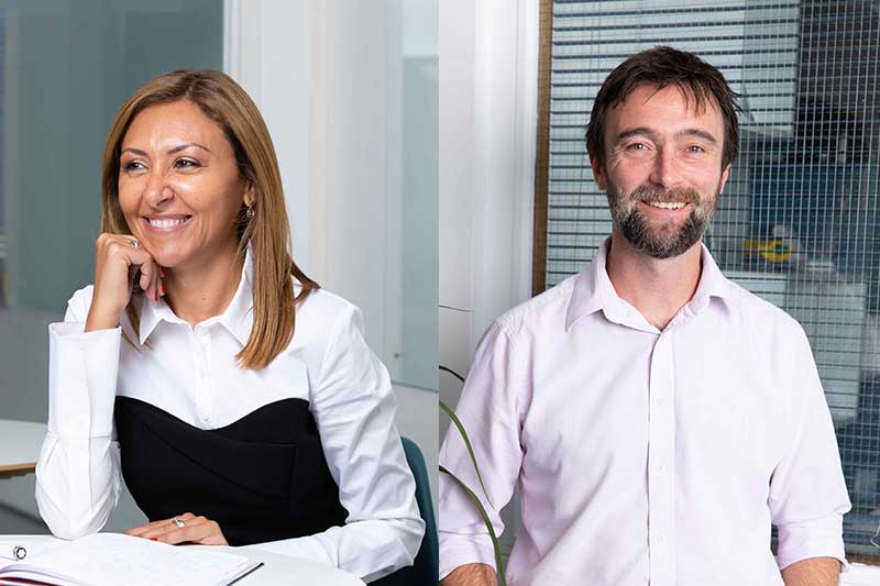 Paul Edmondson and Rouzet Agaiby promoted to director
